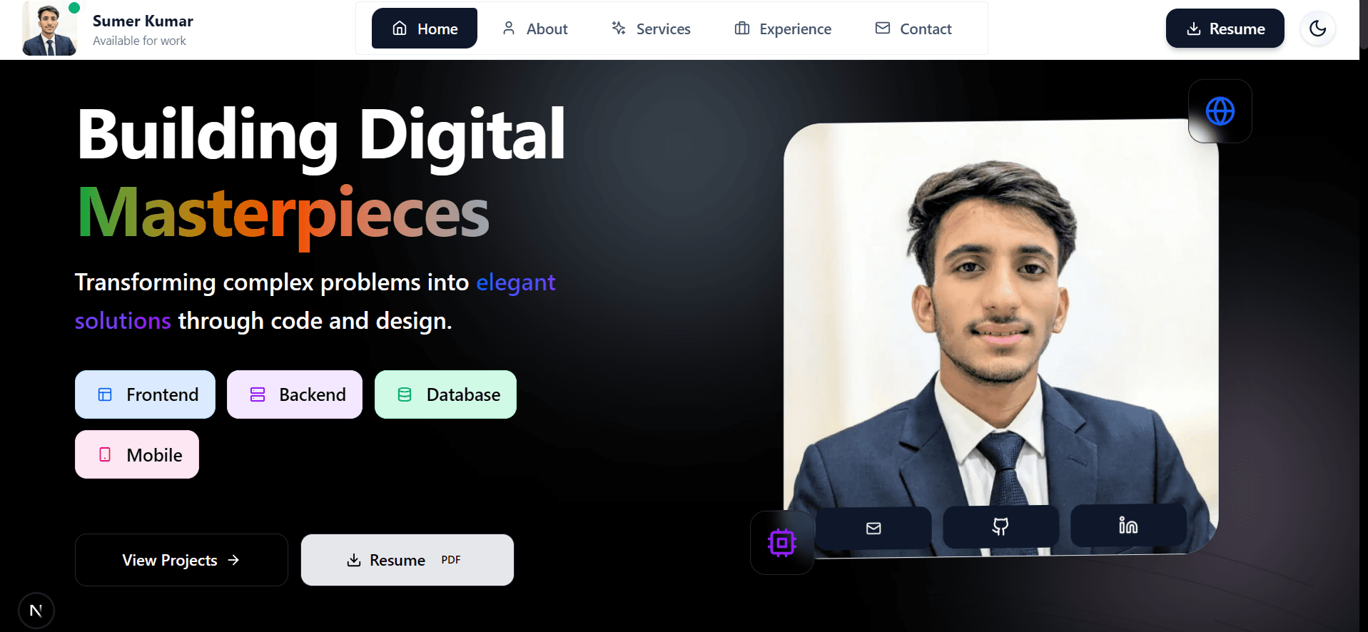 Worldwide SEO Portfolio Website